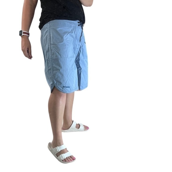 Patagonia Men's Plume Gray Drawstring Shorts - Picture 3 of 12